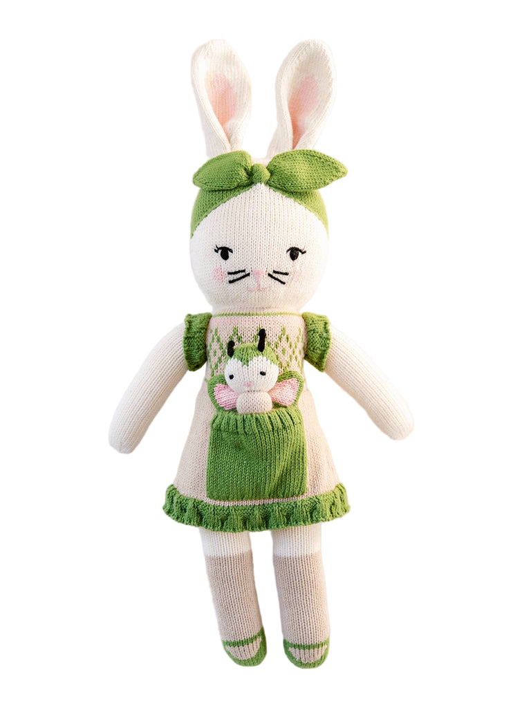 Beatrice the Bunny with Finger Puppet Bella Butterfly