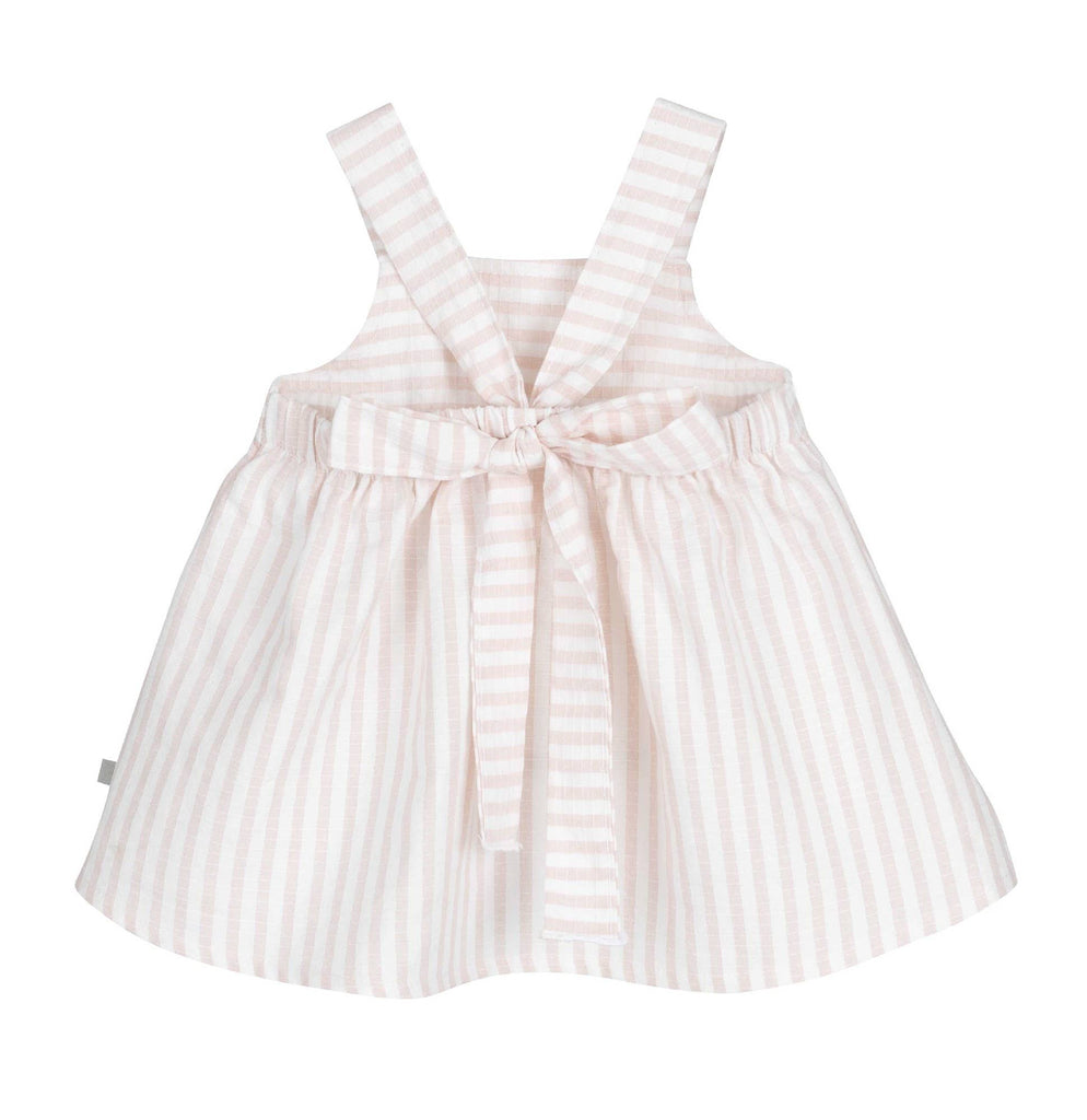Baby & Girls Stripe Tie-Back Sundress | Pink