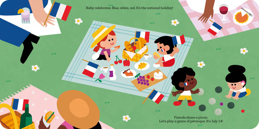 Baby Go! France Book