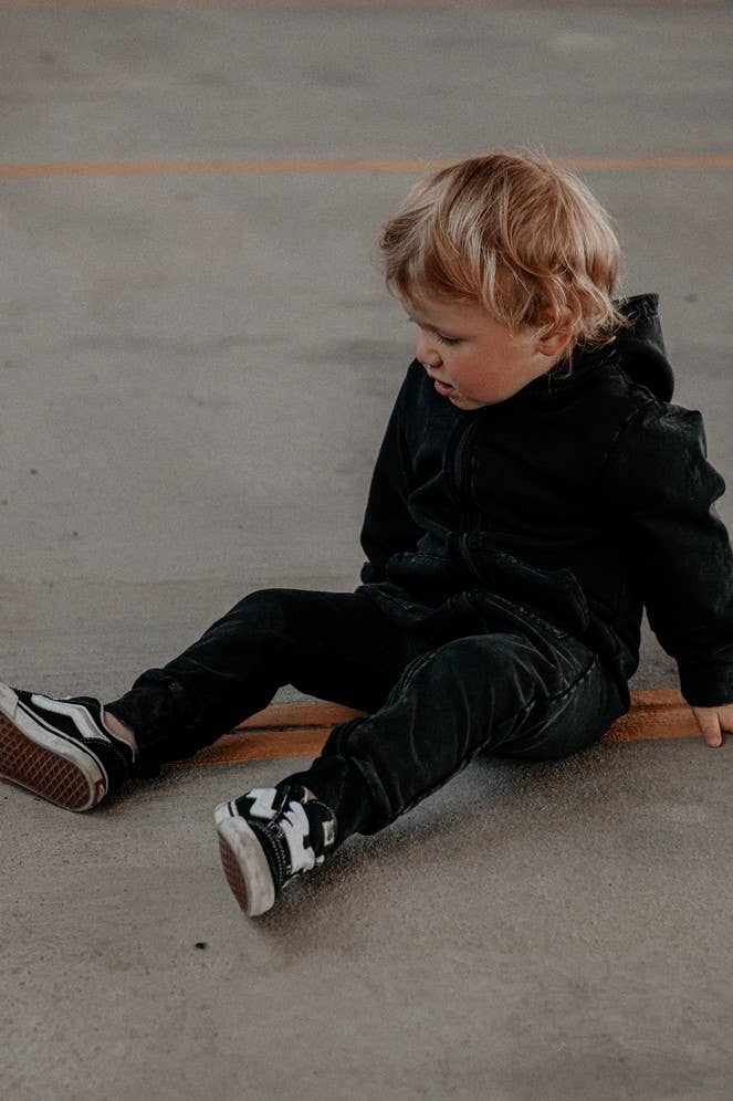 Toddler Wash One-and-Done One-Piece | Black