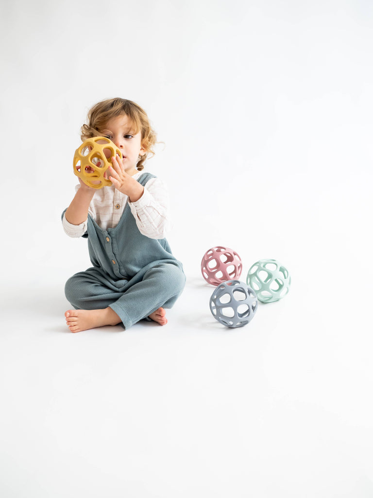 Silicone Sensory Ball | Mist Blue