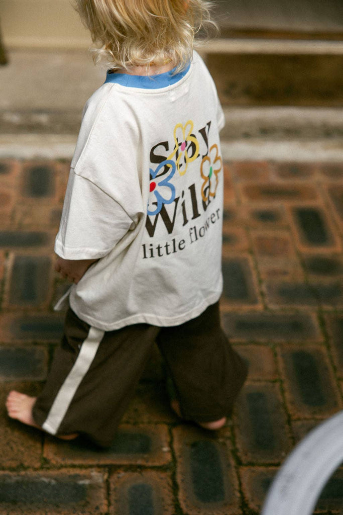 Kids Terry Trackies | Cocoa