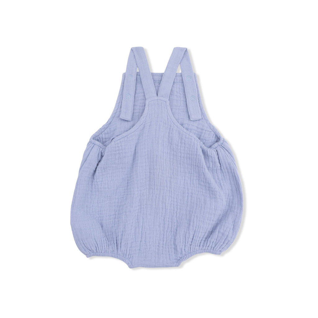 Baby Muslin Sunsuit | Blue