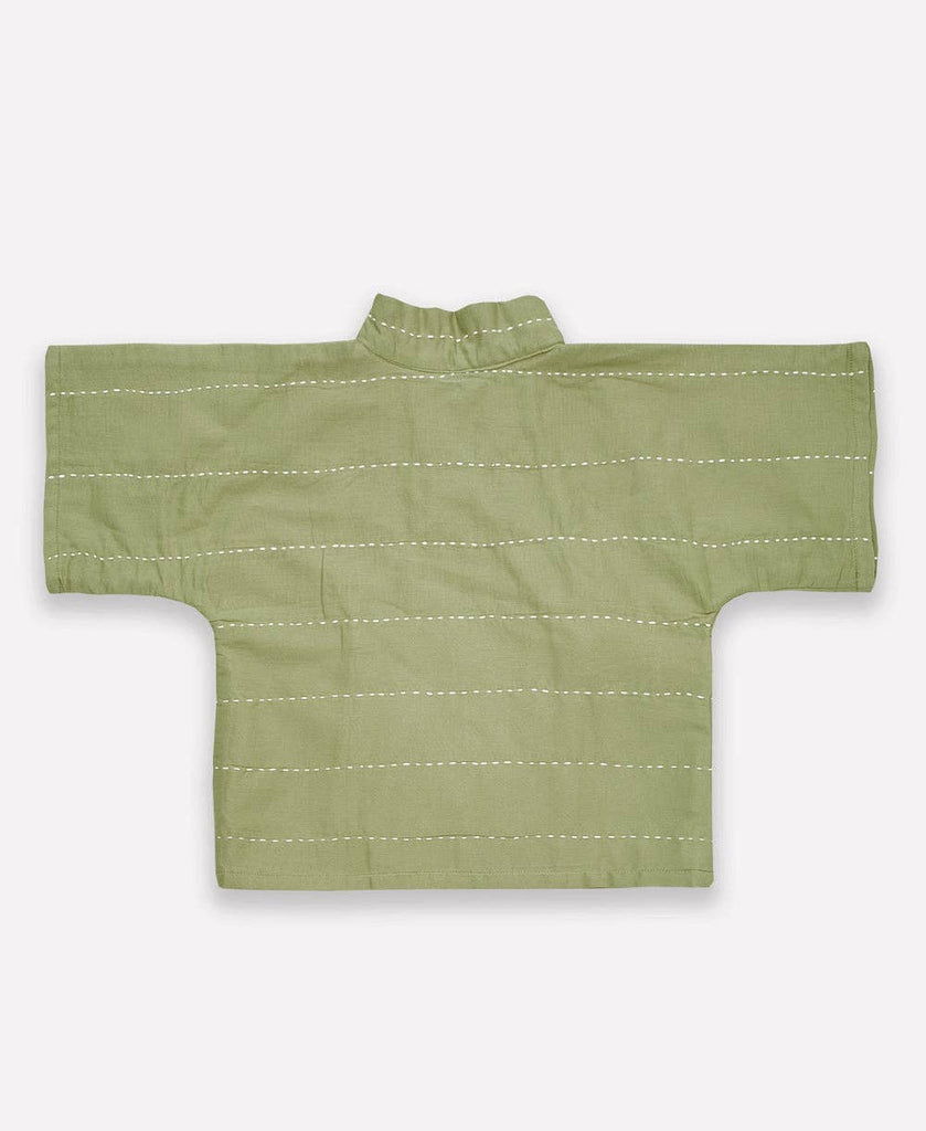 Wrap Baby Top | Sage
