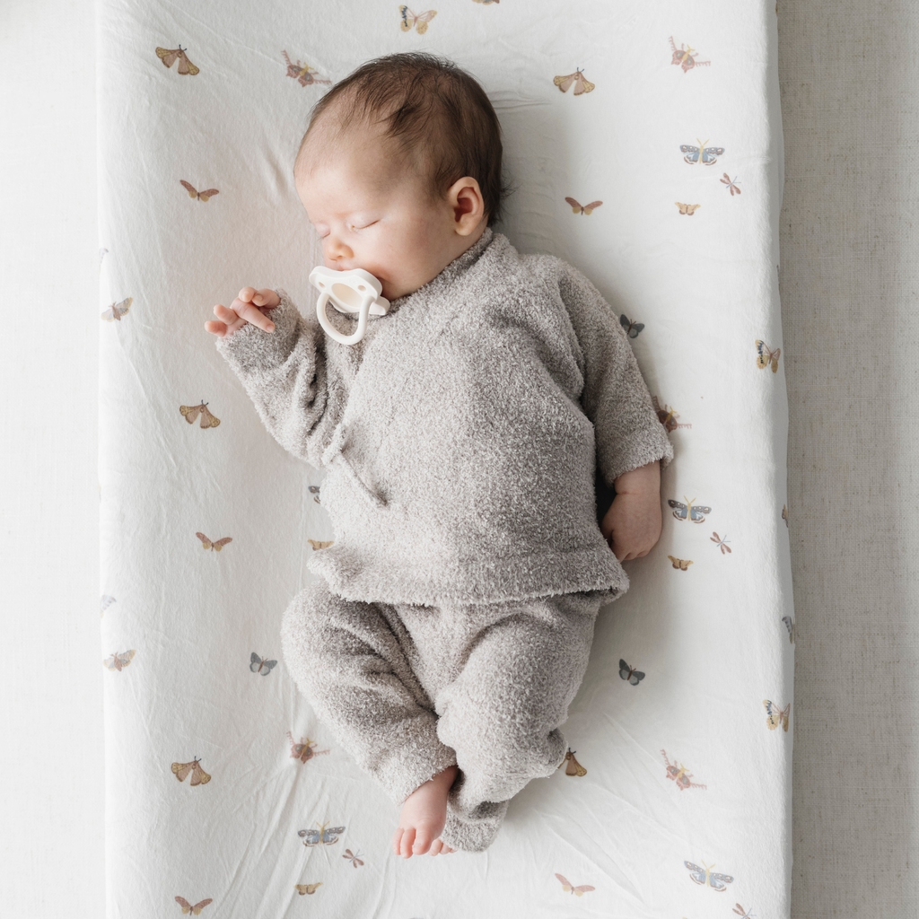 Baby Cozy Kimono Set | Taupe
