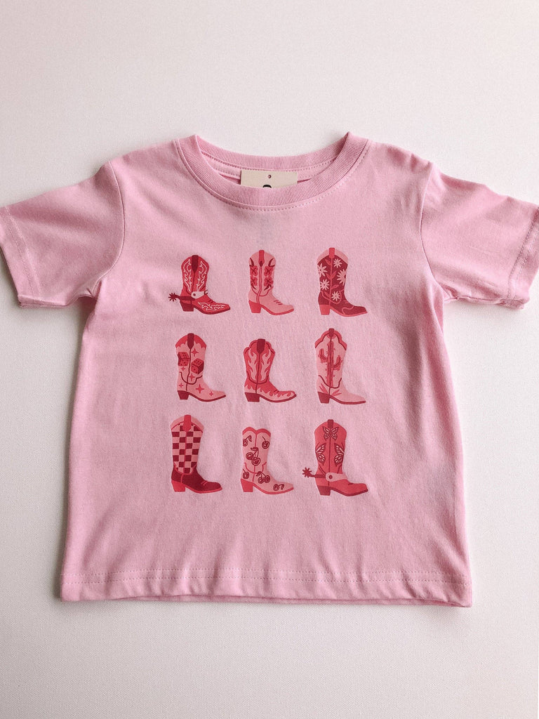 Boots Tee | Pink