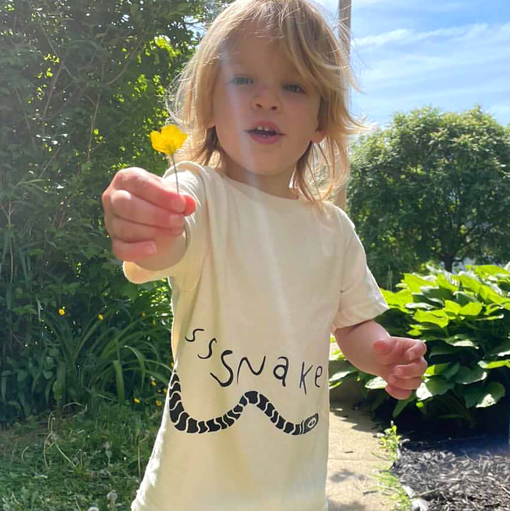 Sssnake T-Shirt | Natural