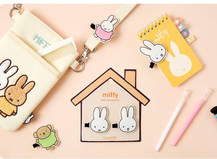 Miffy Hair Clip Pin SET | Miffy