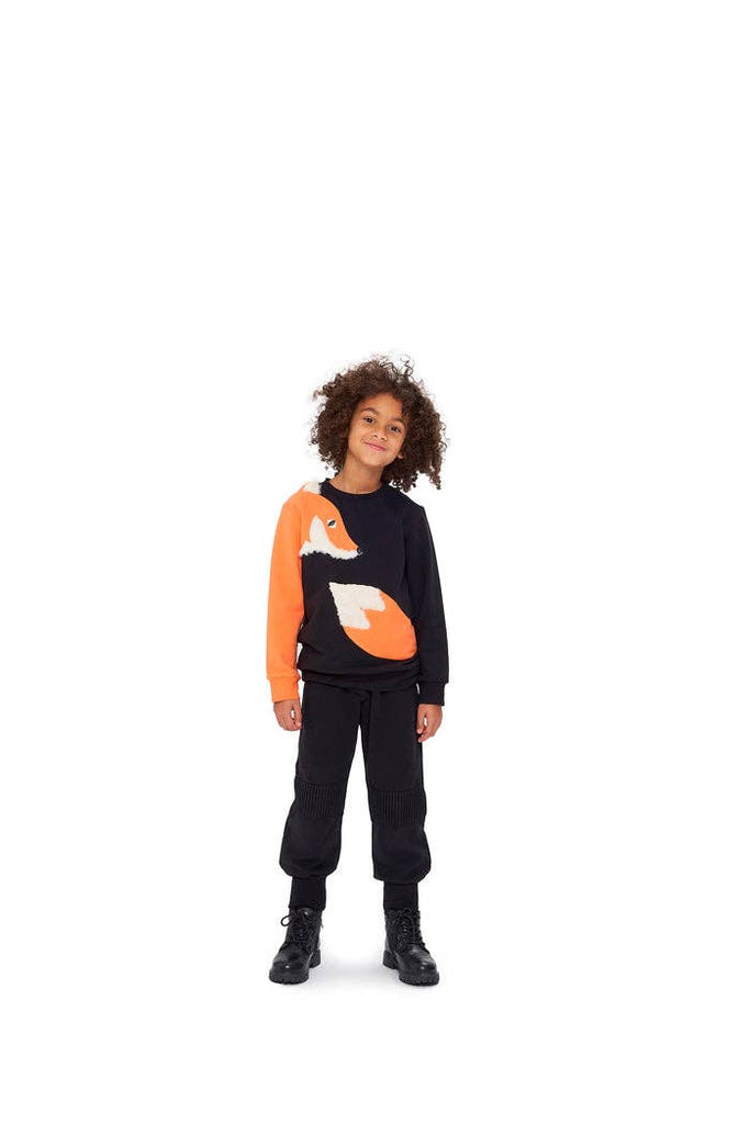 Fox Kids Sweatshirt | Black