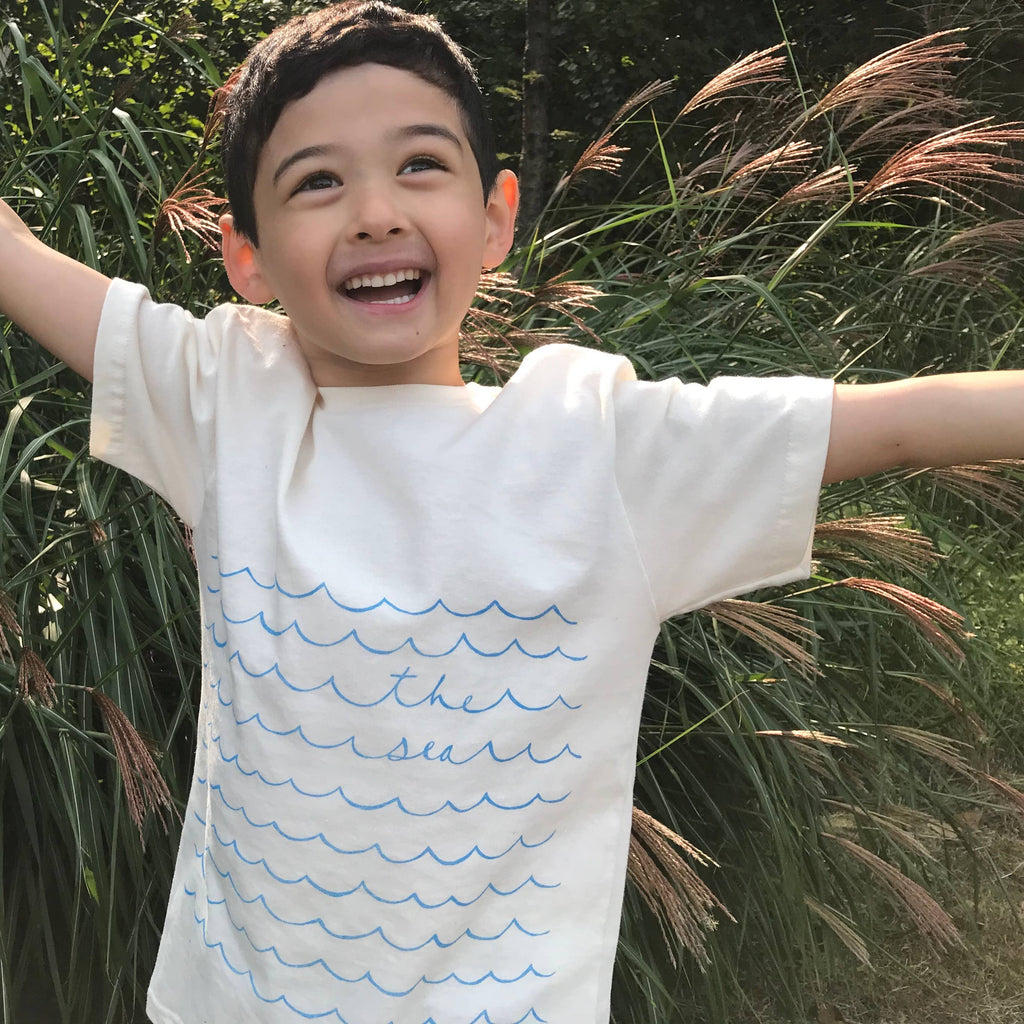The Sea T-Shirt | Natural