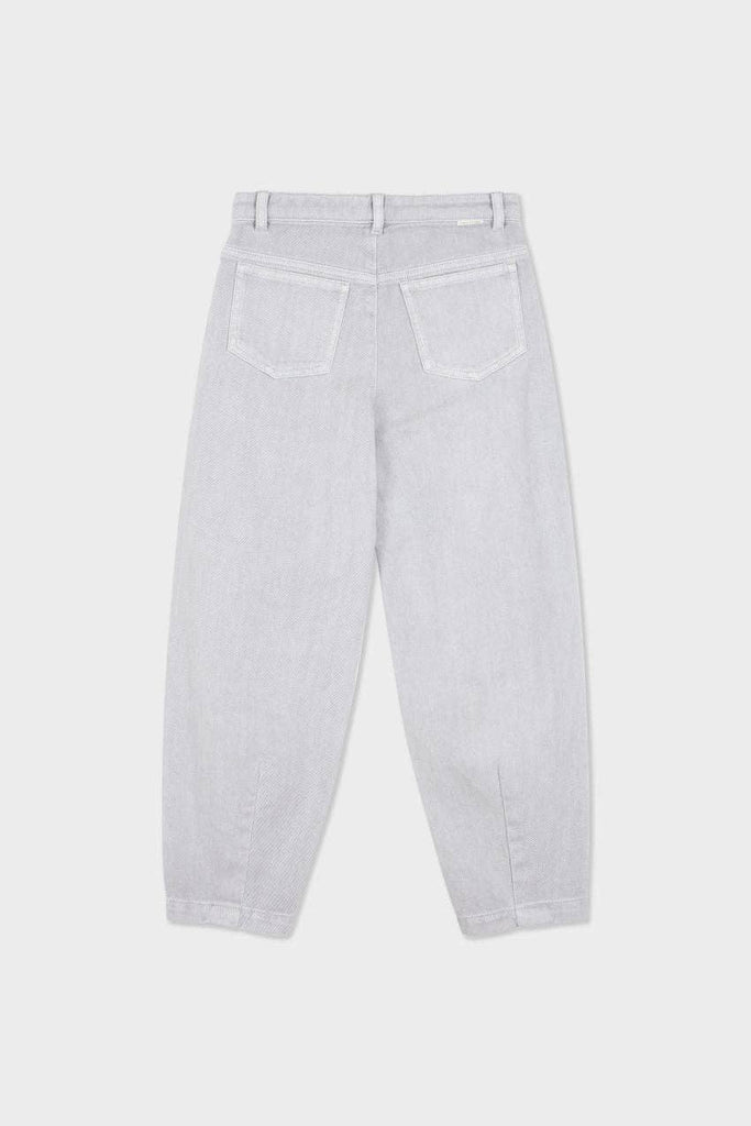 Kids Organic Cotton Denim Barrel Jean | Harbor Mist