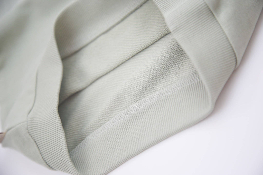 Kids Organic Cotton French Terry Shorts | Sage