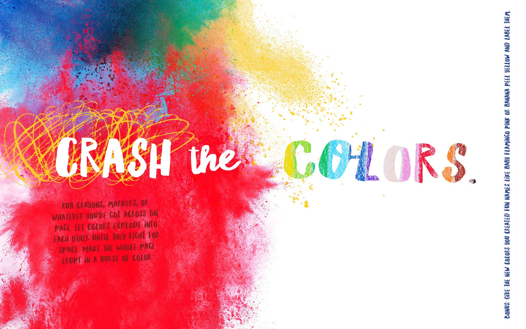 Splatter This Art Book | A Radical Journal with 45 Activities