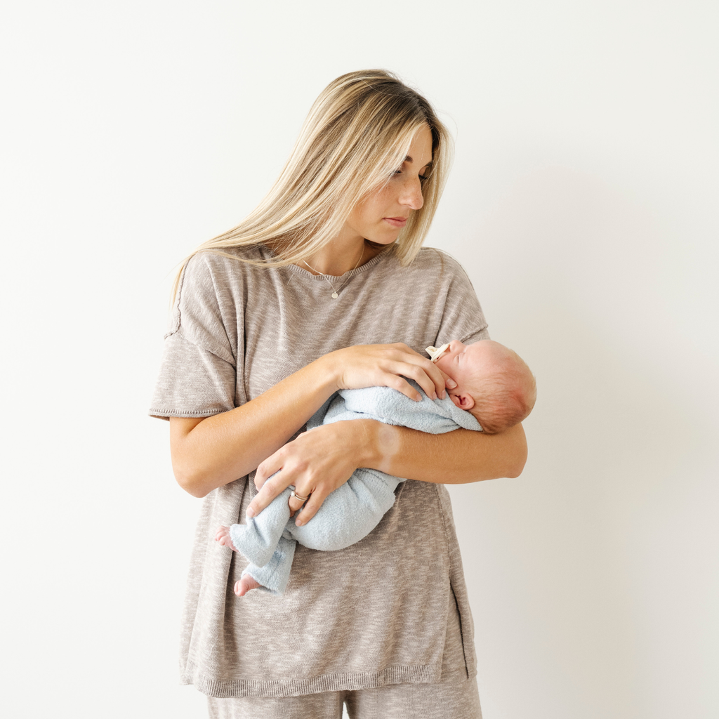Baby Cozy Kimono Set | Light Blue