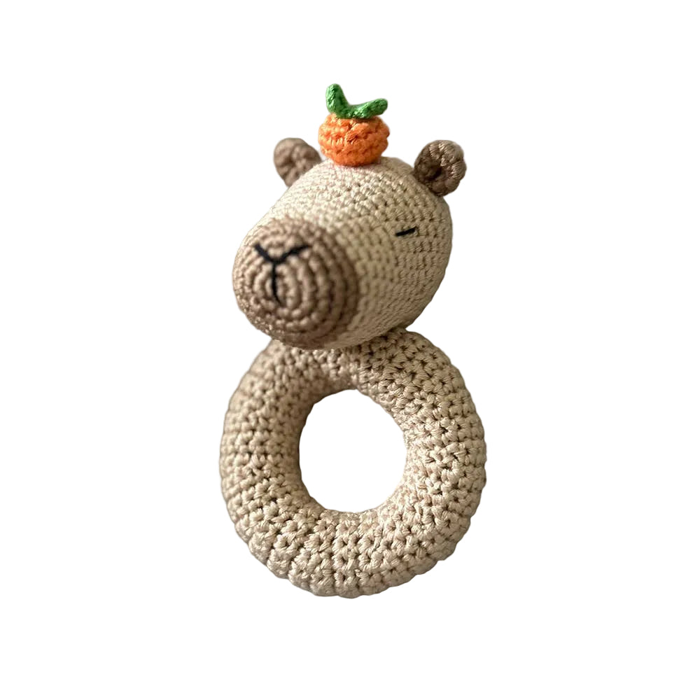 Crochet Capybara Rattle