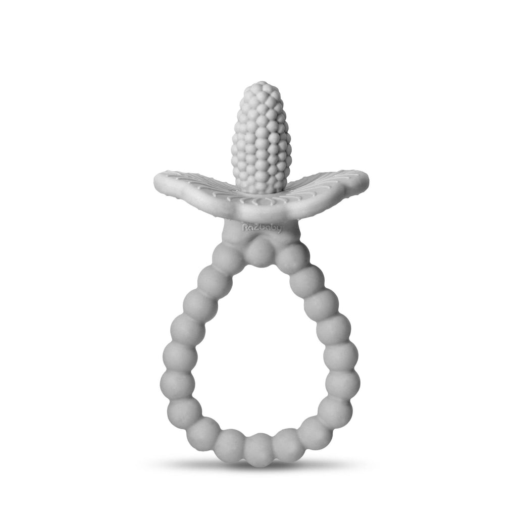 RaZberry Silicone Teether Plus | Grey