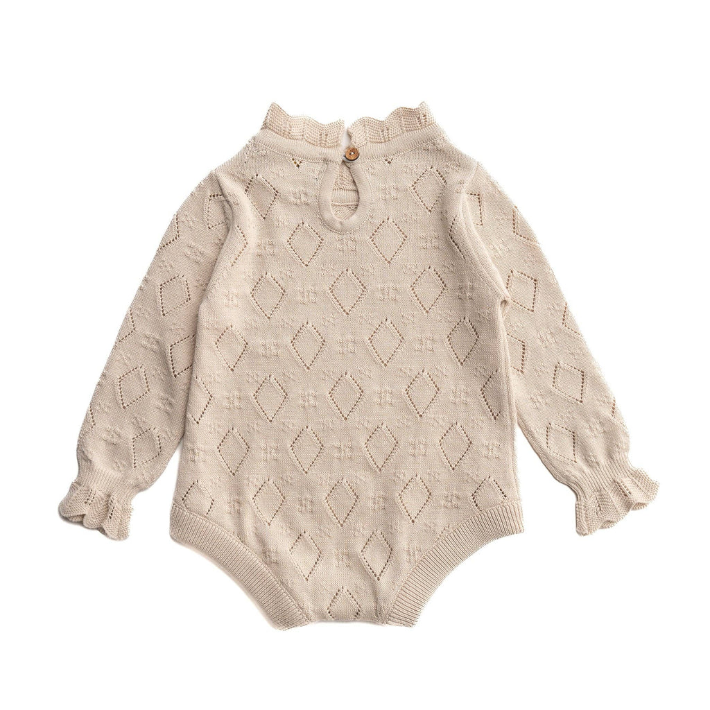 Baby Marianne Bodysuit | Porcelain
