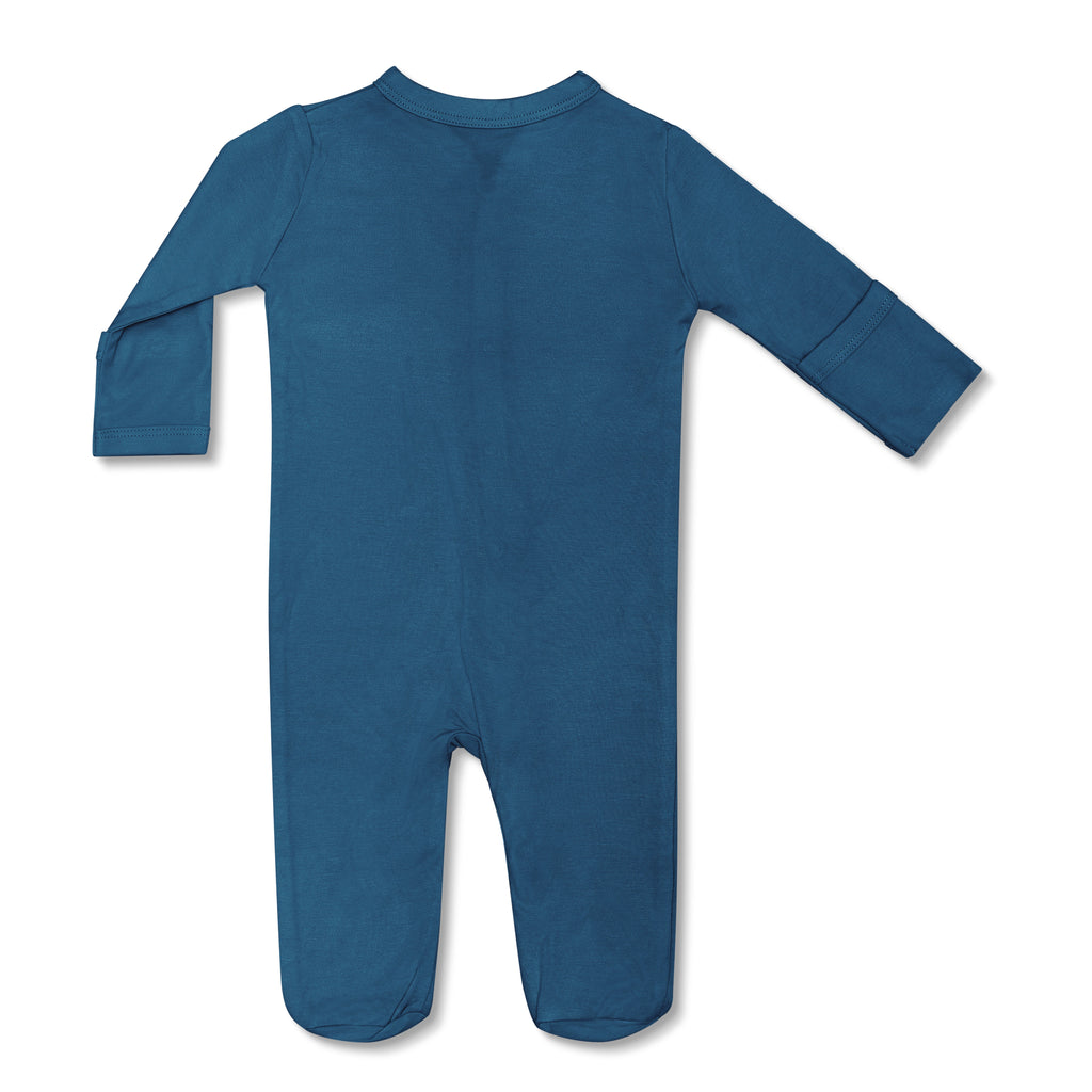 Baby Bamboo Blend Footie | Marine