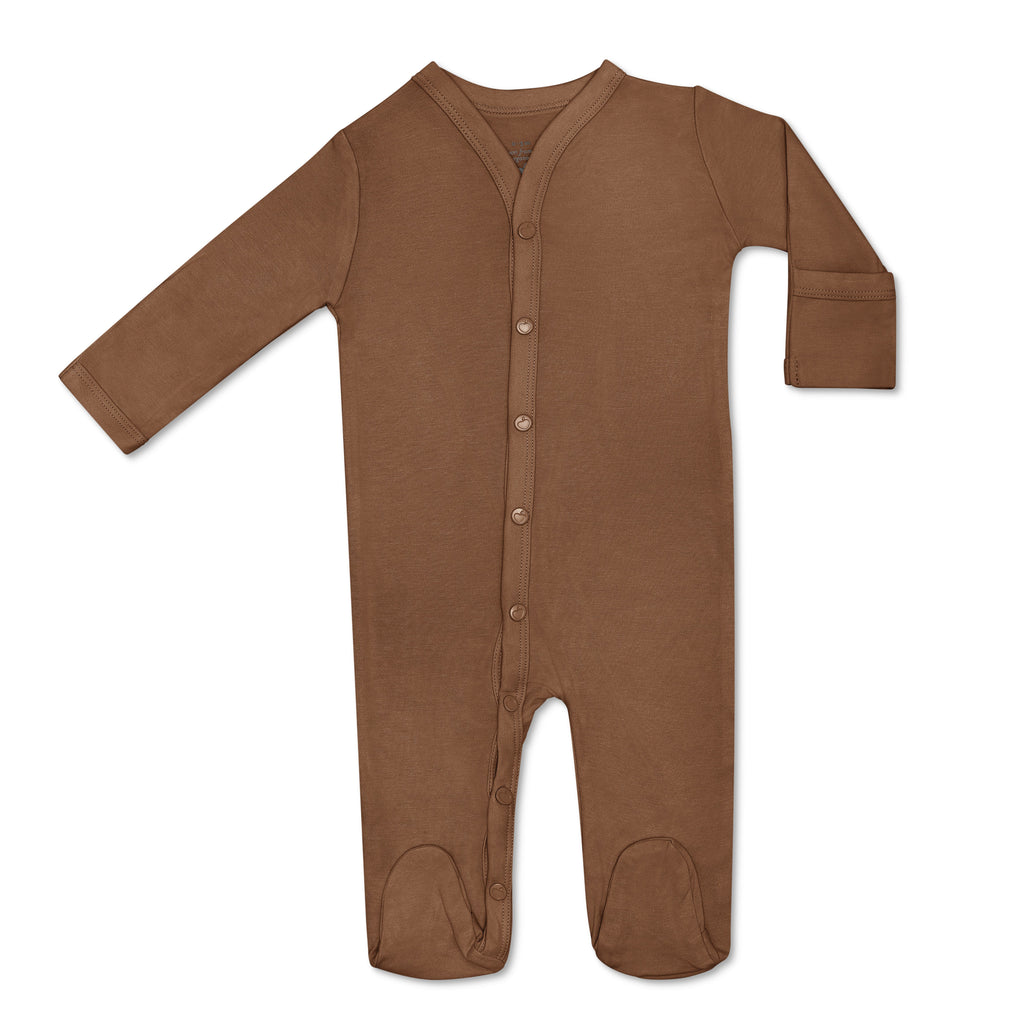 Baby Bamboo Blend Footie | Caramel