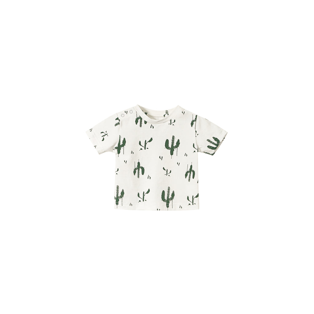 Baby T-shirt with All Over Print - Off-White | OM750B