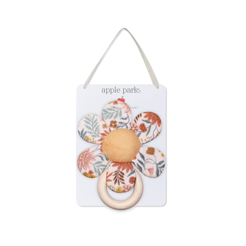Flower Teething Ring | Zinnia Bloom