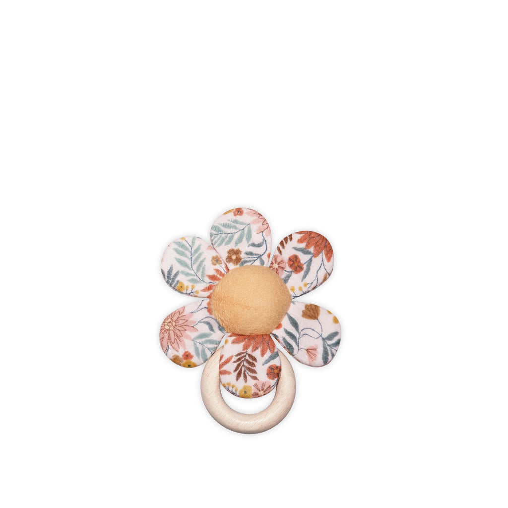 Flower Teething Ring | Zinnia Bloom