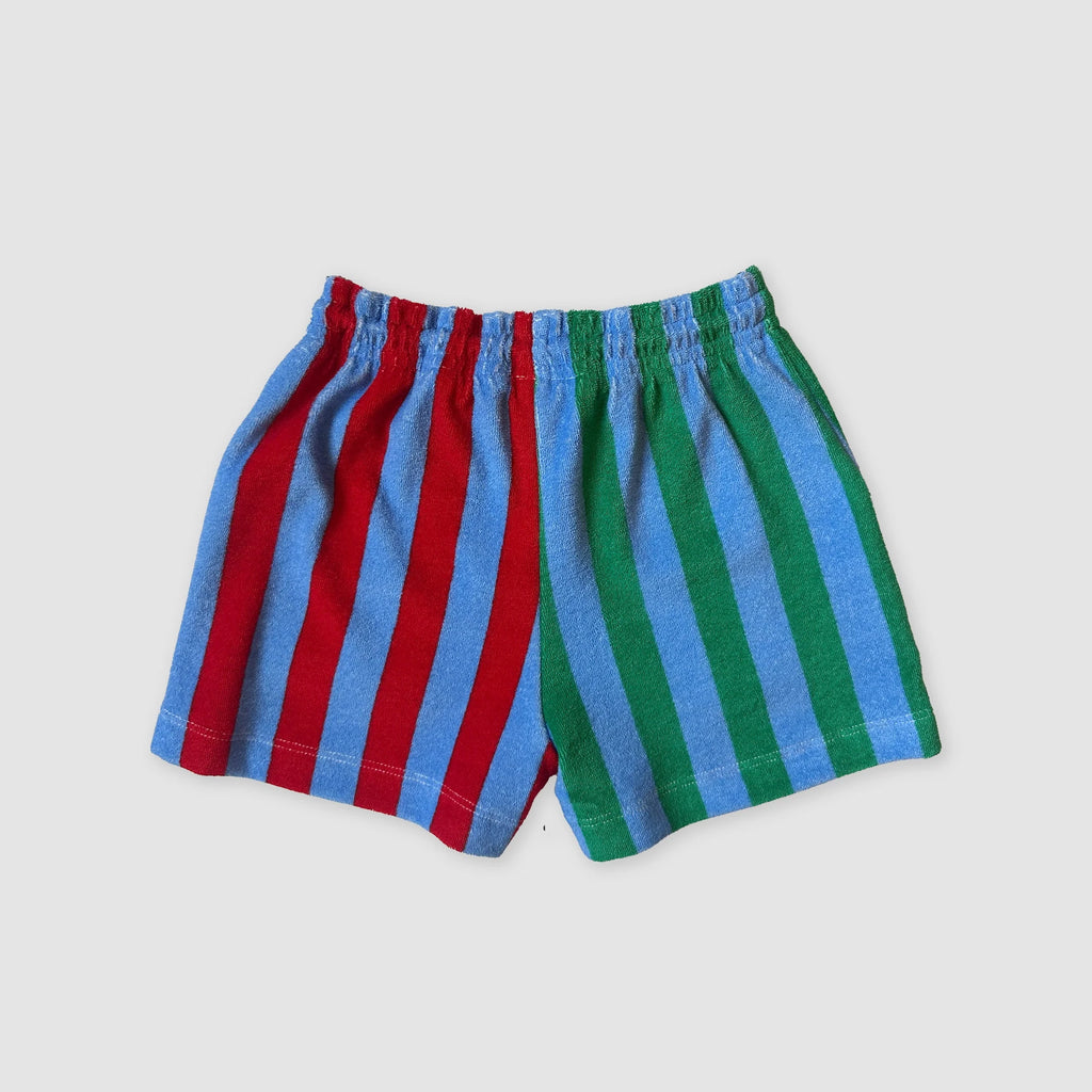 Baby and Kid Terry Striped Shorts | Multi