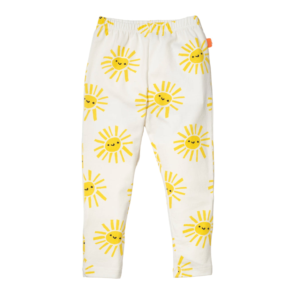 Recycled Cotton Sun Baby Leggings