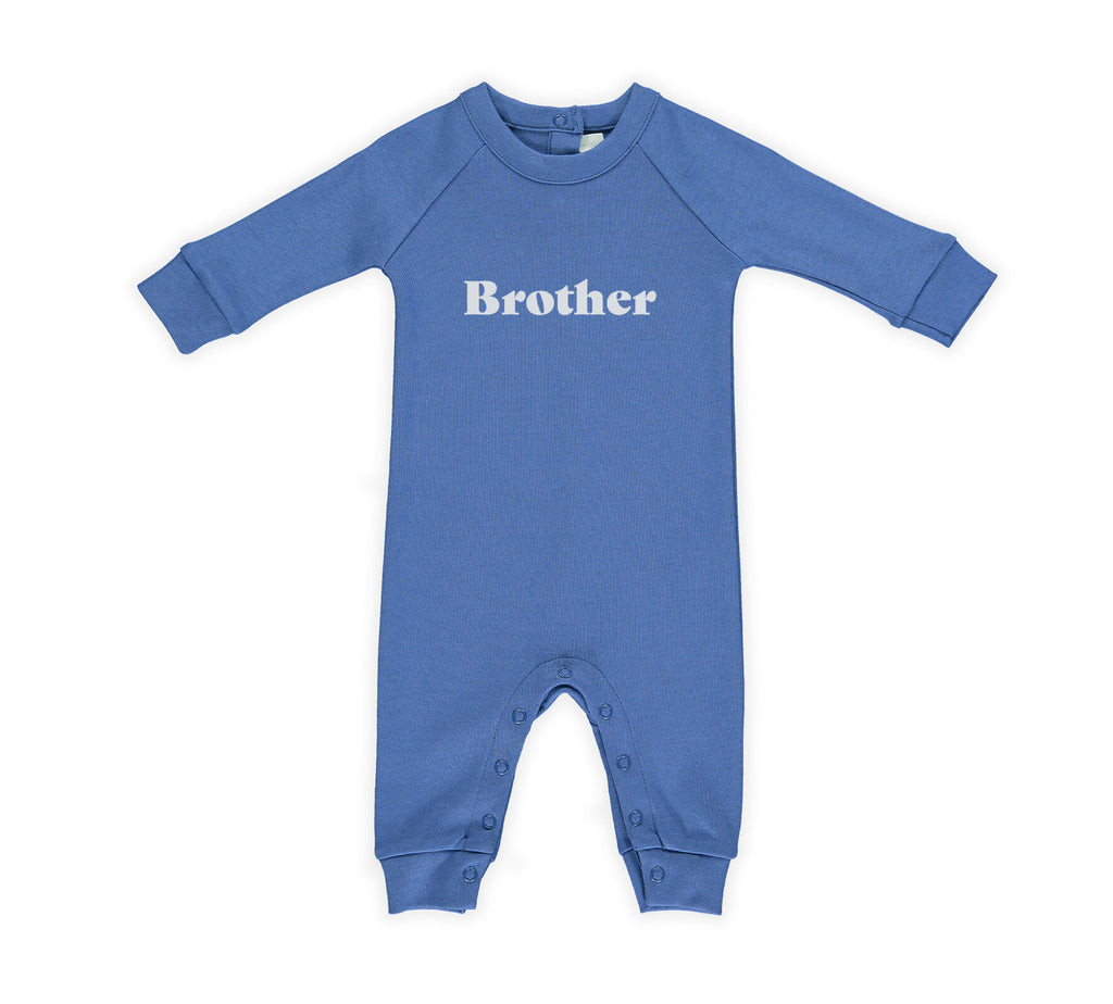 Baby 'Brother' All-in-One | Sailor Blue