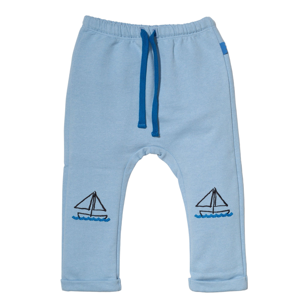 Recycled Cotton Sailboat Baby Joggers