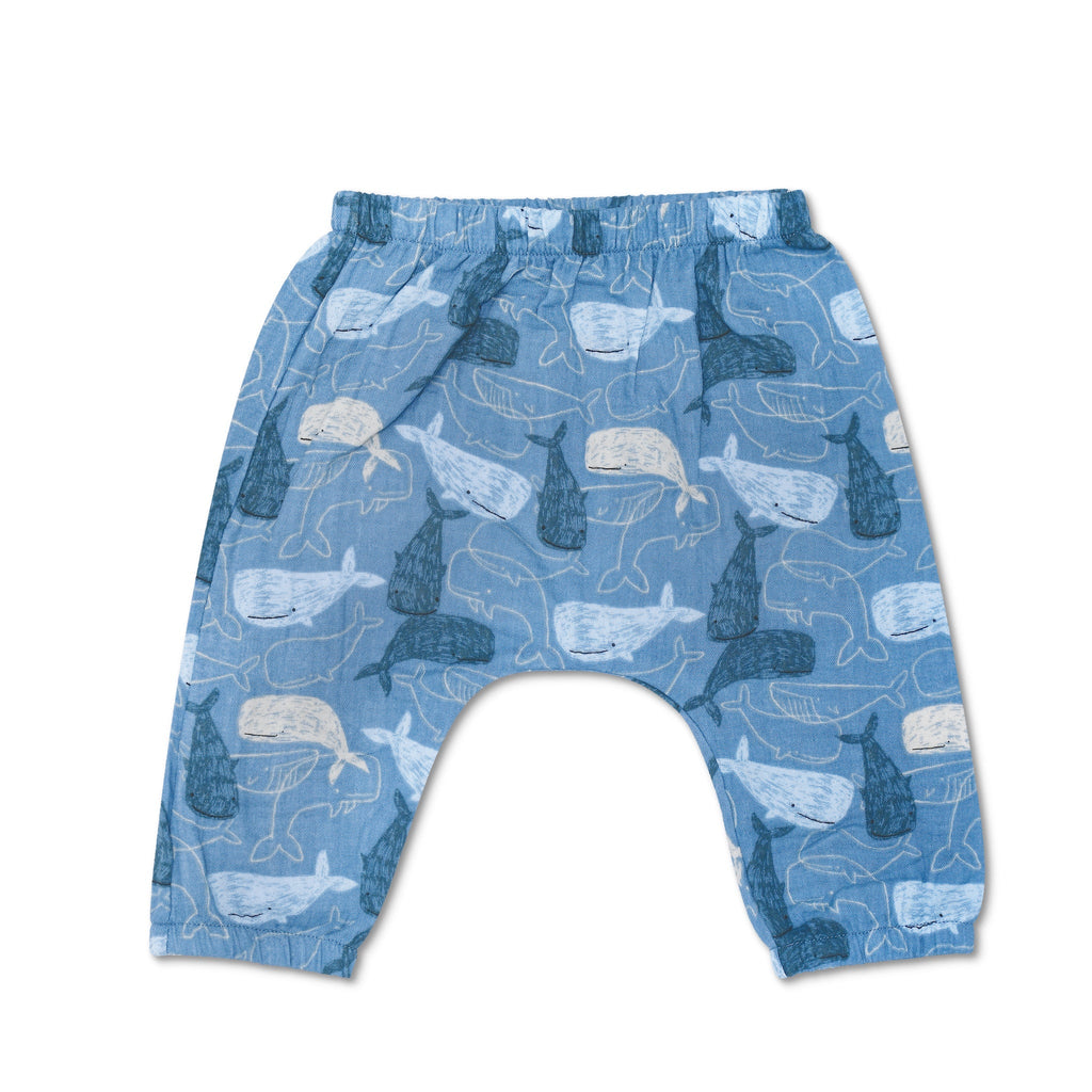 Baby and Toddler Muslin Pants | Whale Tales