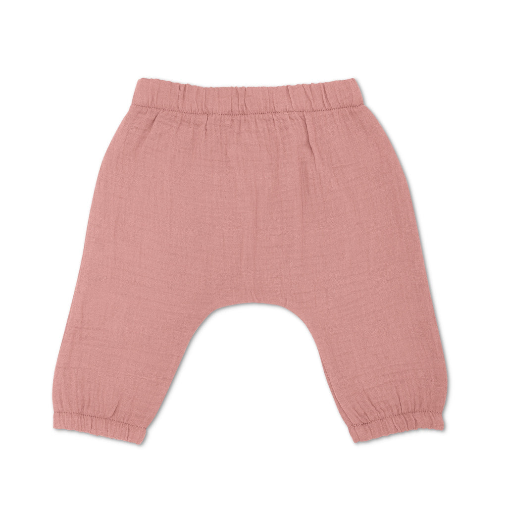 Baby and Toddler Muslin Pants | Terra Cotta