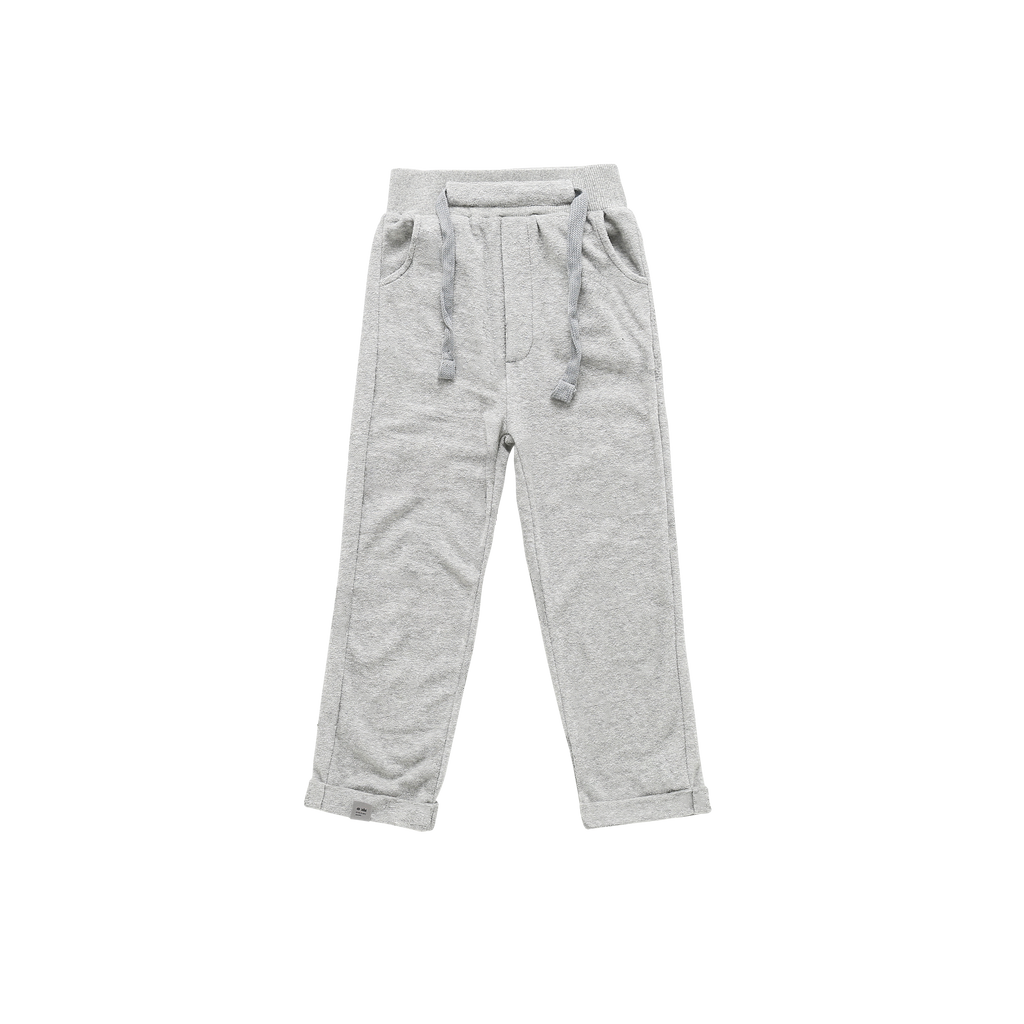 Kids Terry Trousers | Heather Grey