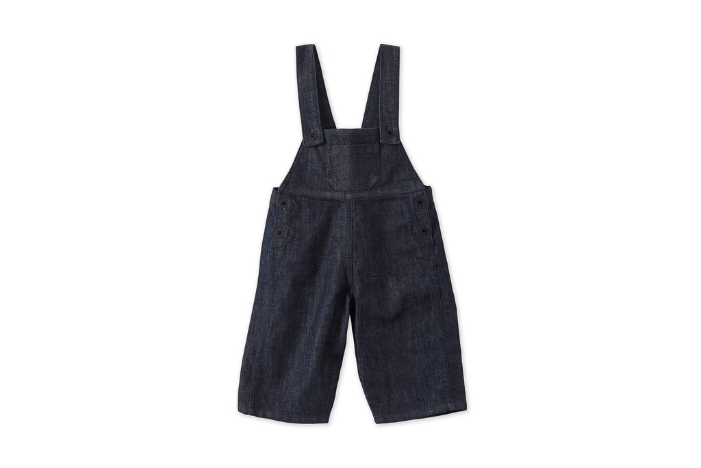 Organic Denim Dungarees | Blue