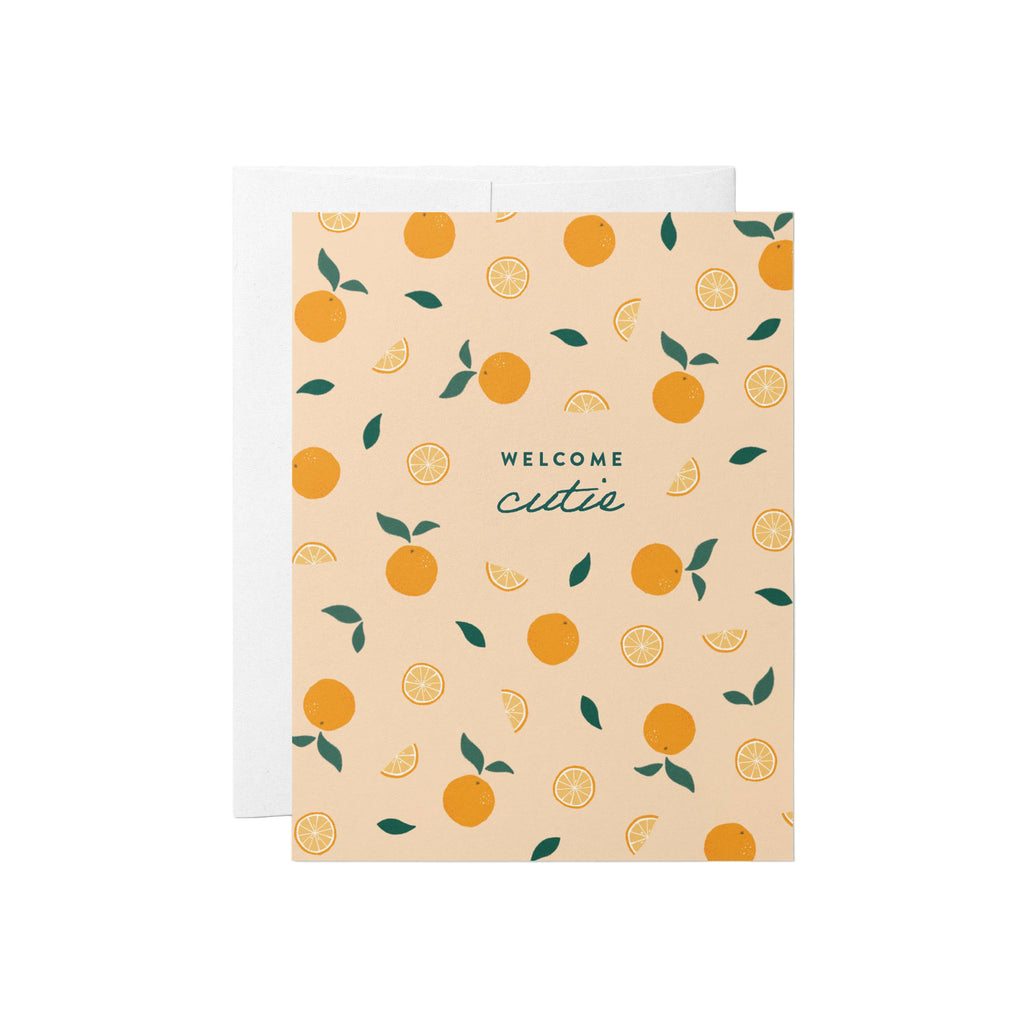Welcome Cutie Baby Card