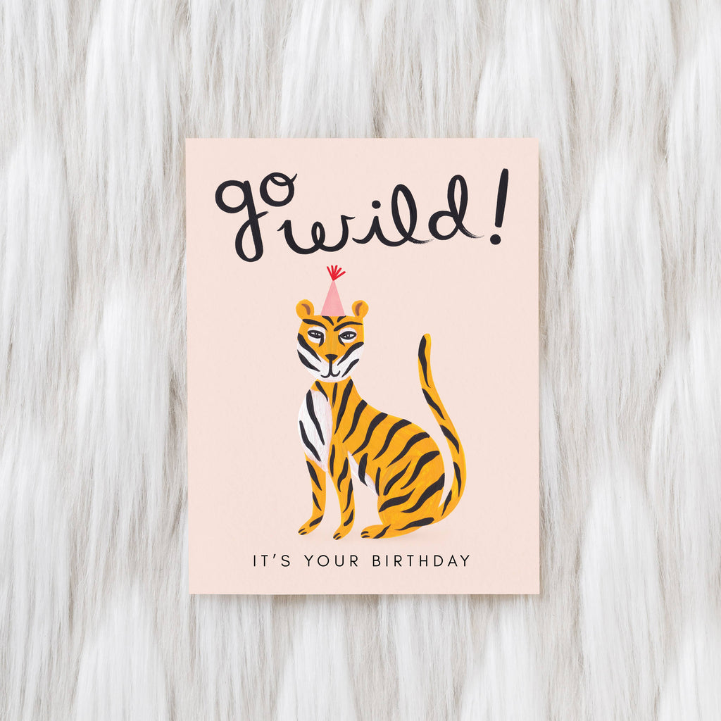 Go Wild Birthday Greeting Card