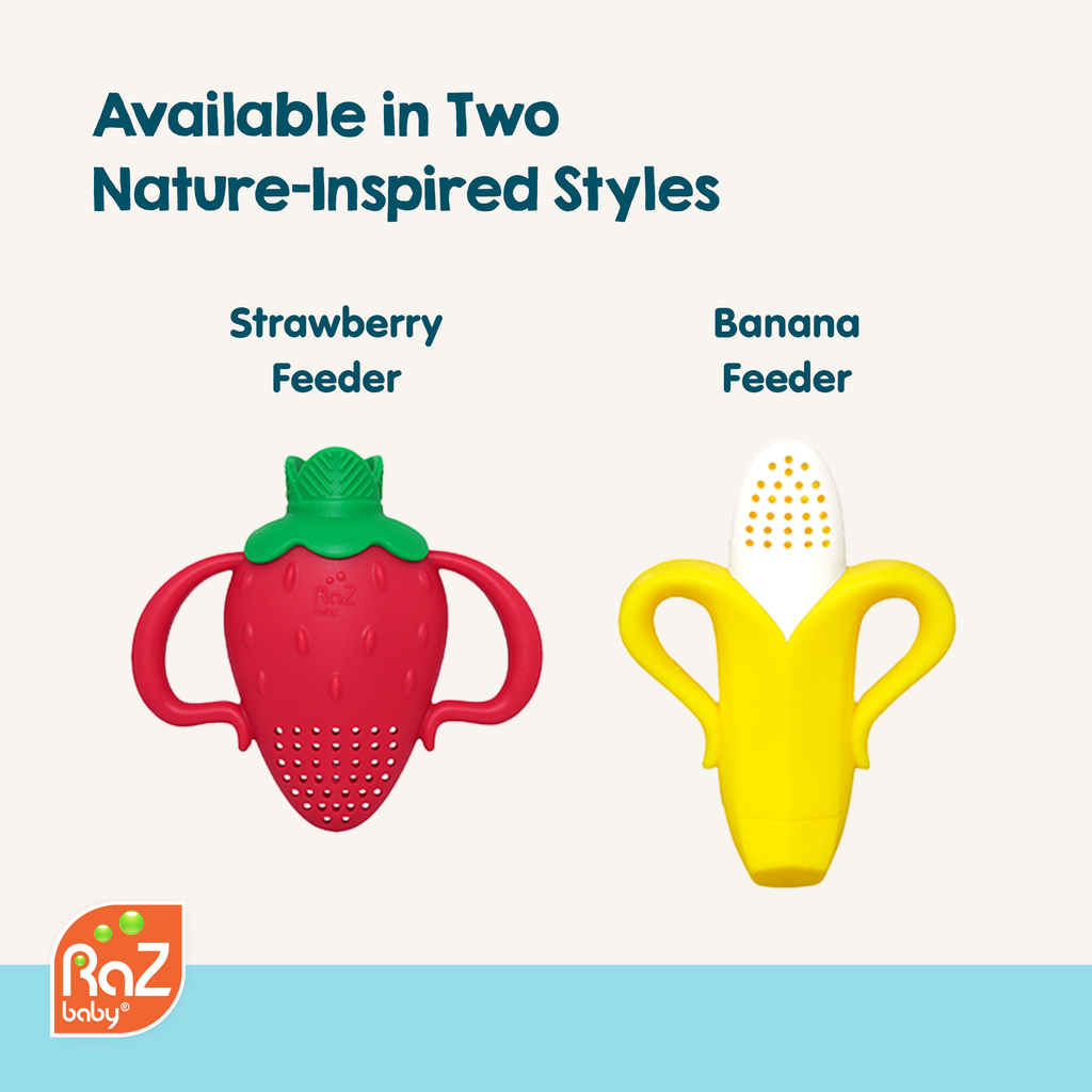 Fruitique Feeder & Teether | Strawberry