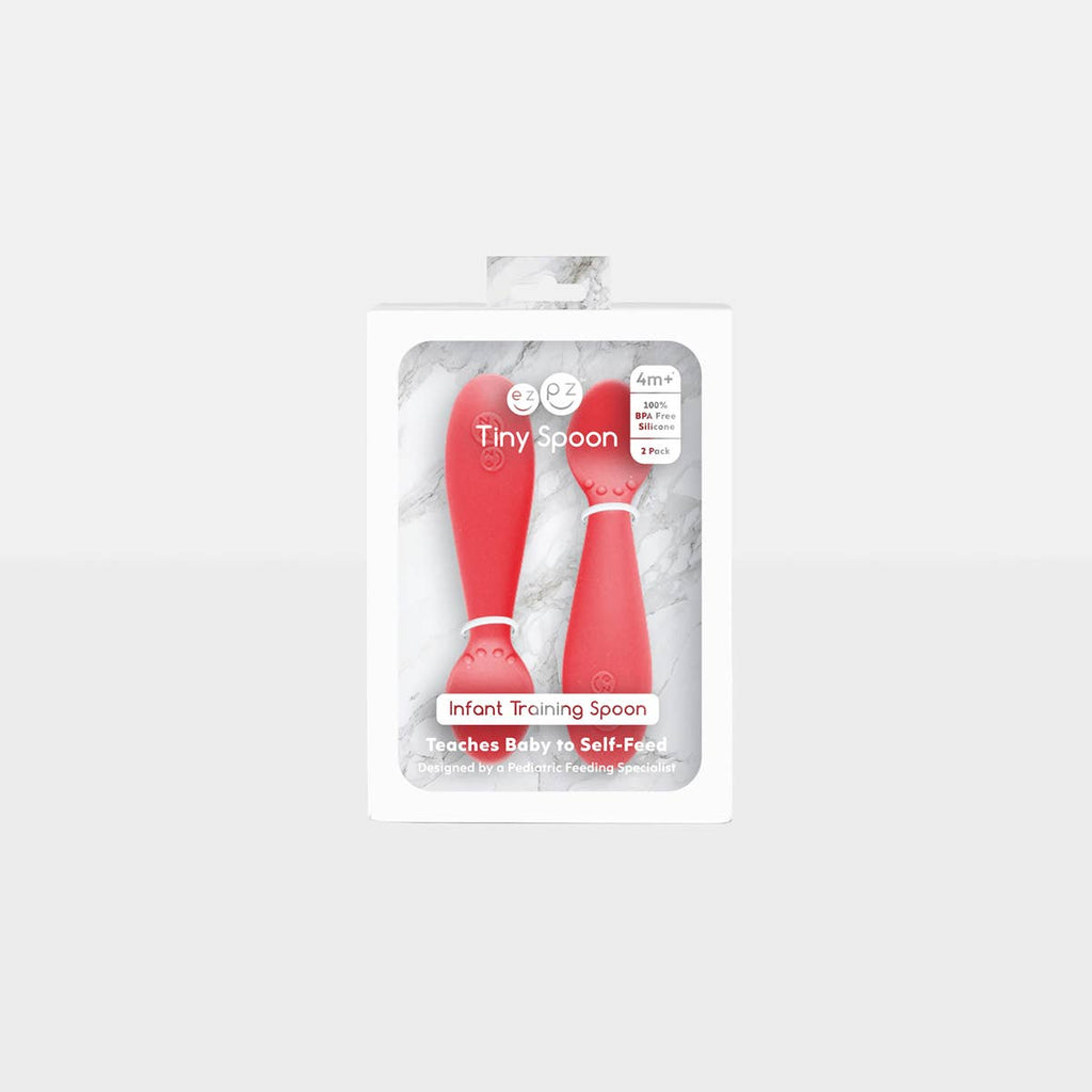 Tiny spoon 2-pack | Coral