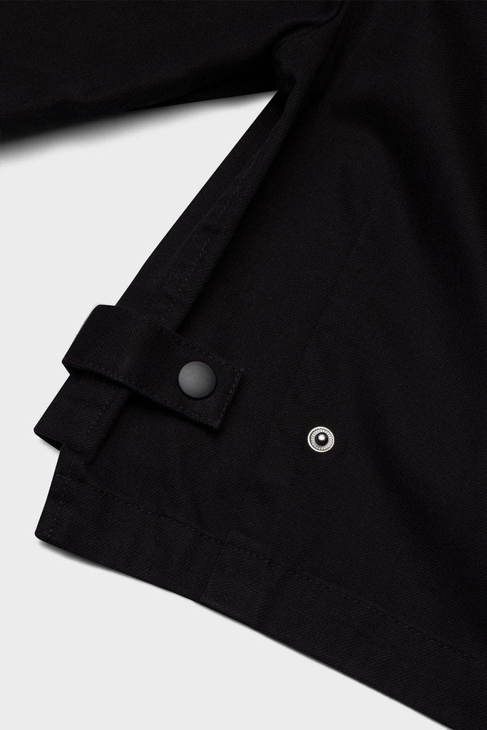 Kids Cropped Cargo Jacket | Black