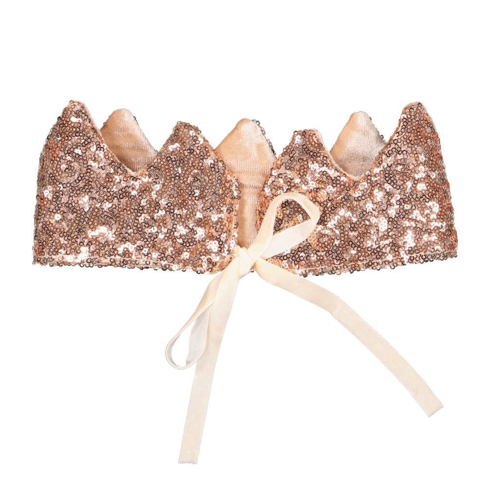 Sequins Couronne | Rose Gold