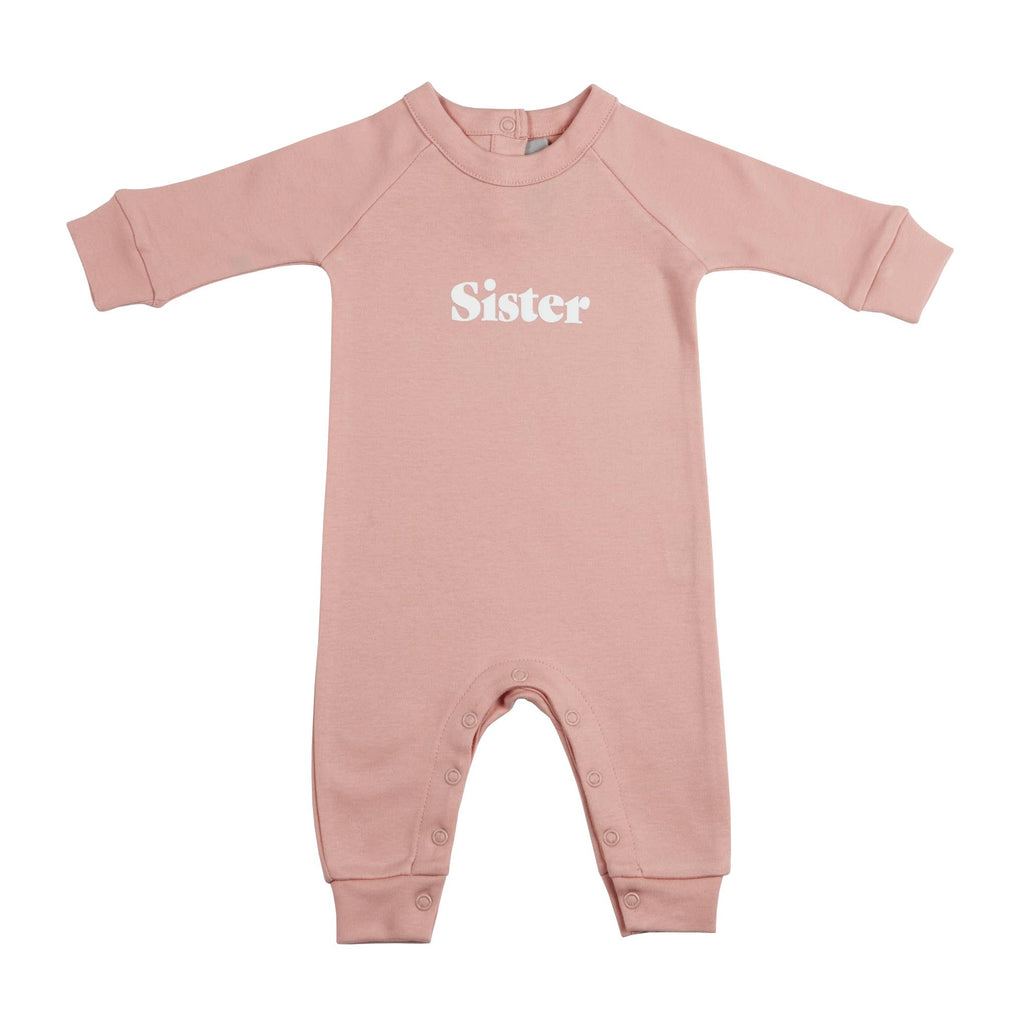 Baby 'Sister' All-in-One | Faded Blush
