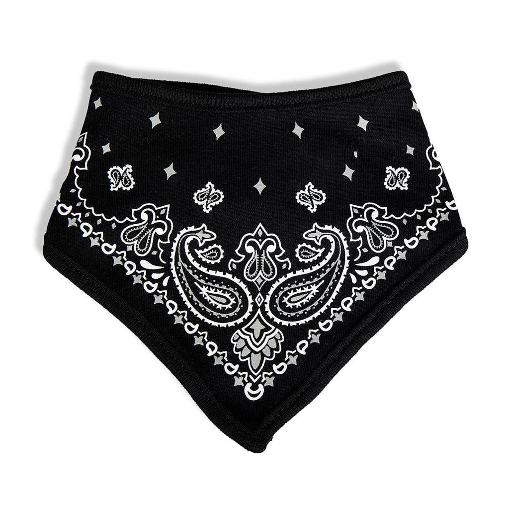 Bandana Bibs – Stylish, Easy to Clean | Asphalt Black