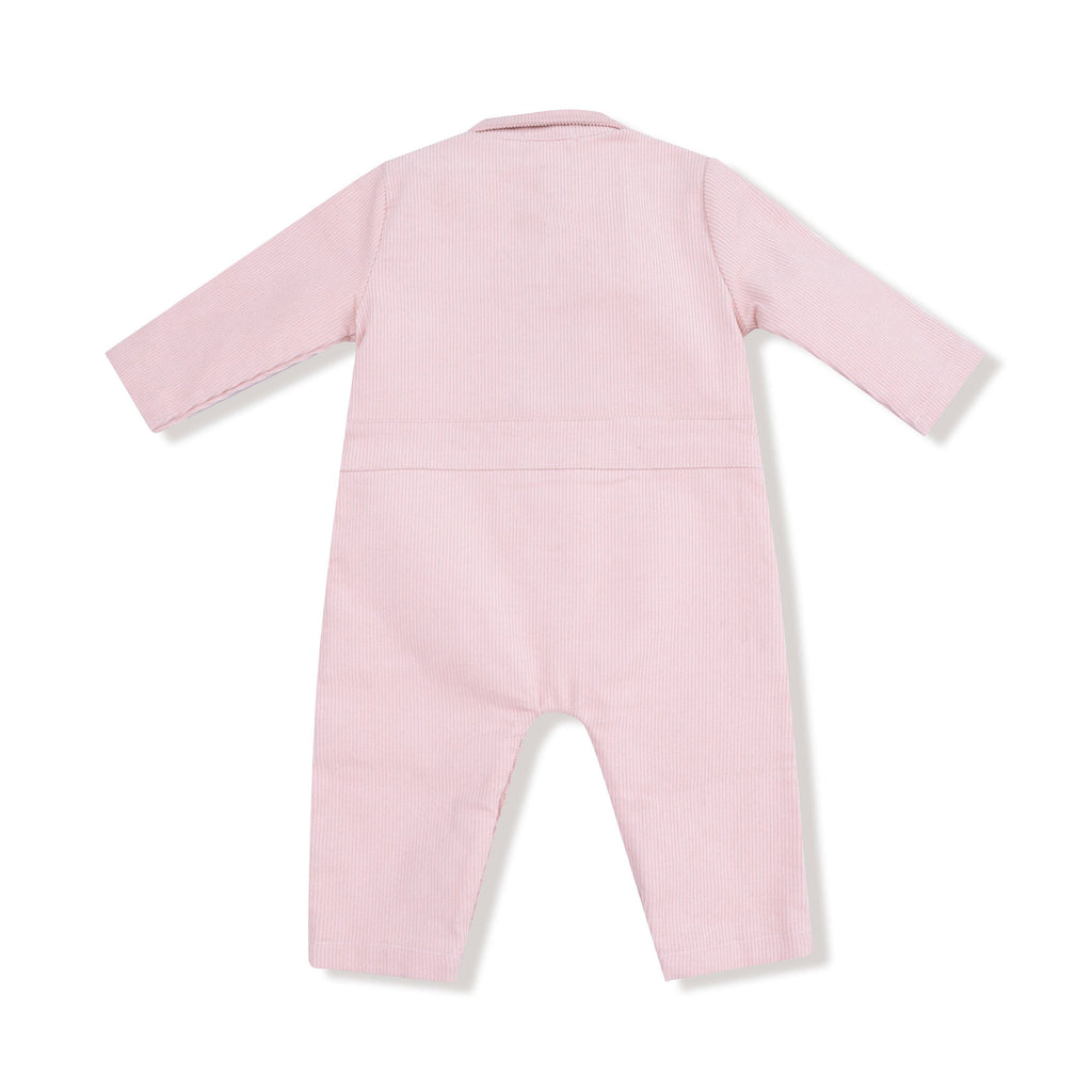 Baby Mechanic Corduroy Jumpsuit | Pink
