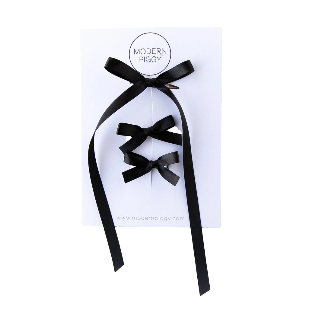 Ribbon Bow Pack | Black