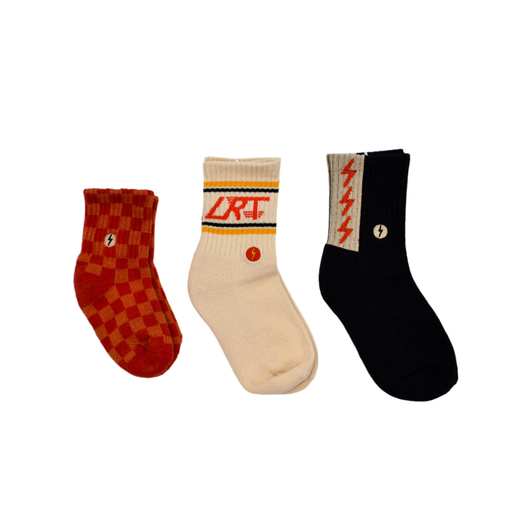 Boys 3-Pack Of Socks | Retrograde