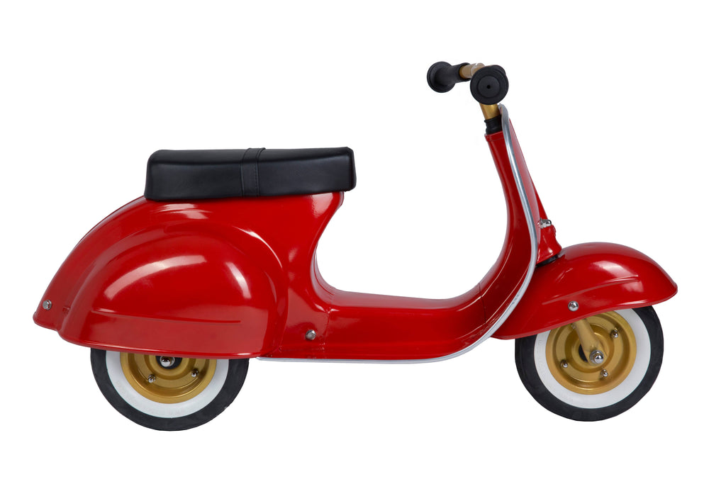 Toddler's Ride-On Scooter | Firetruck Red