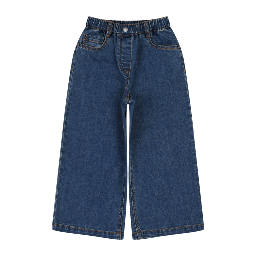 Mona Wide Leg Denim Pants