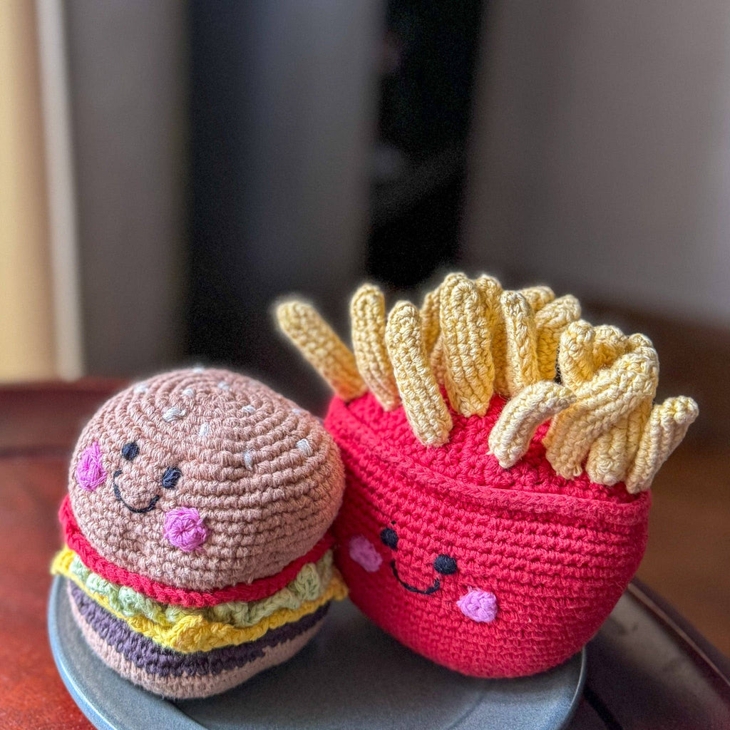 Pretend Play Food Rattle - French Fries