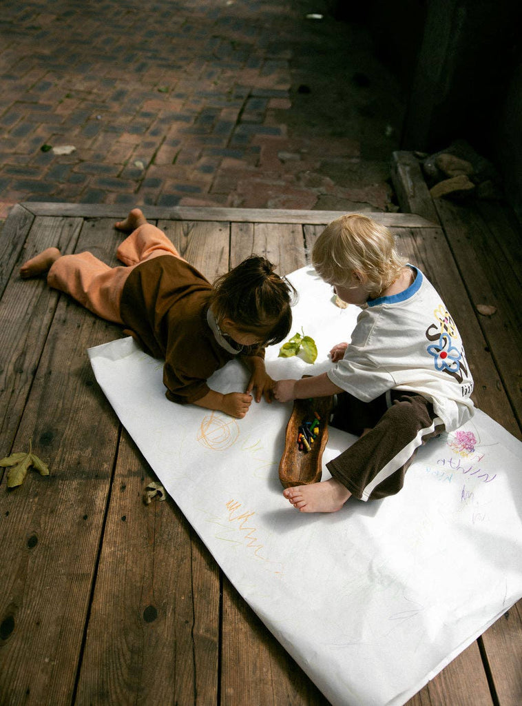 Kids Terry Trackies | Cocoa