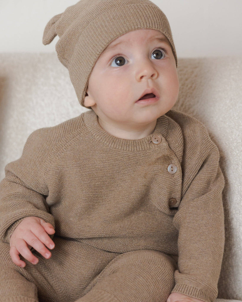 Baby Knit Sweater | Brown